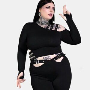 Lita Long Sleeve Top - Forest Ink